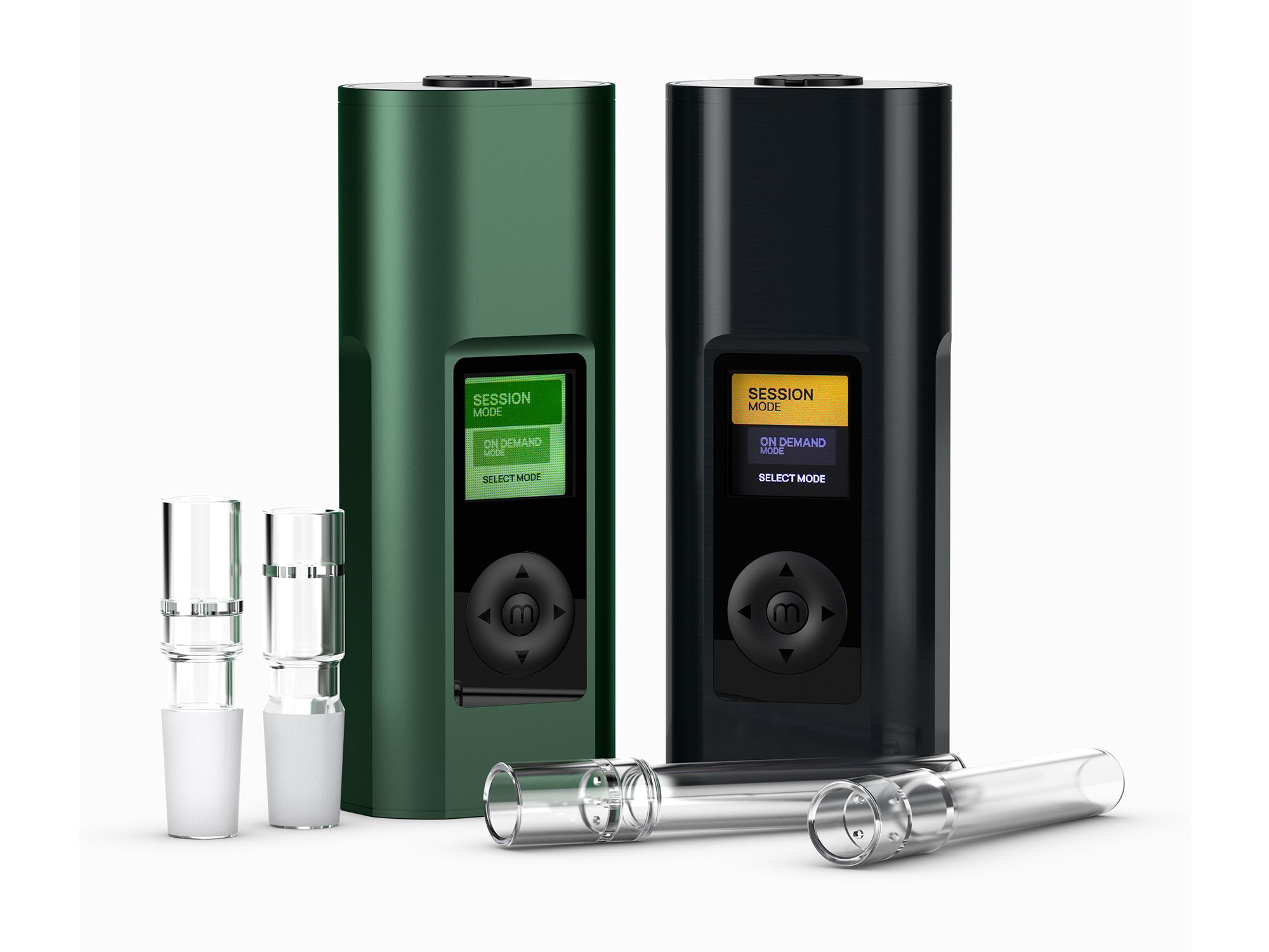 Arizer Solo 3 on display in Intergalactic Black and Sea of Green