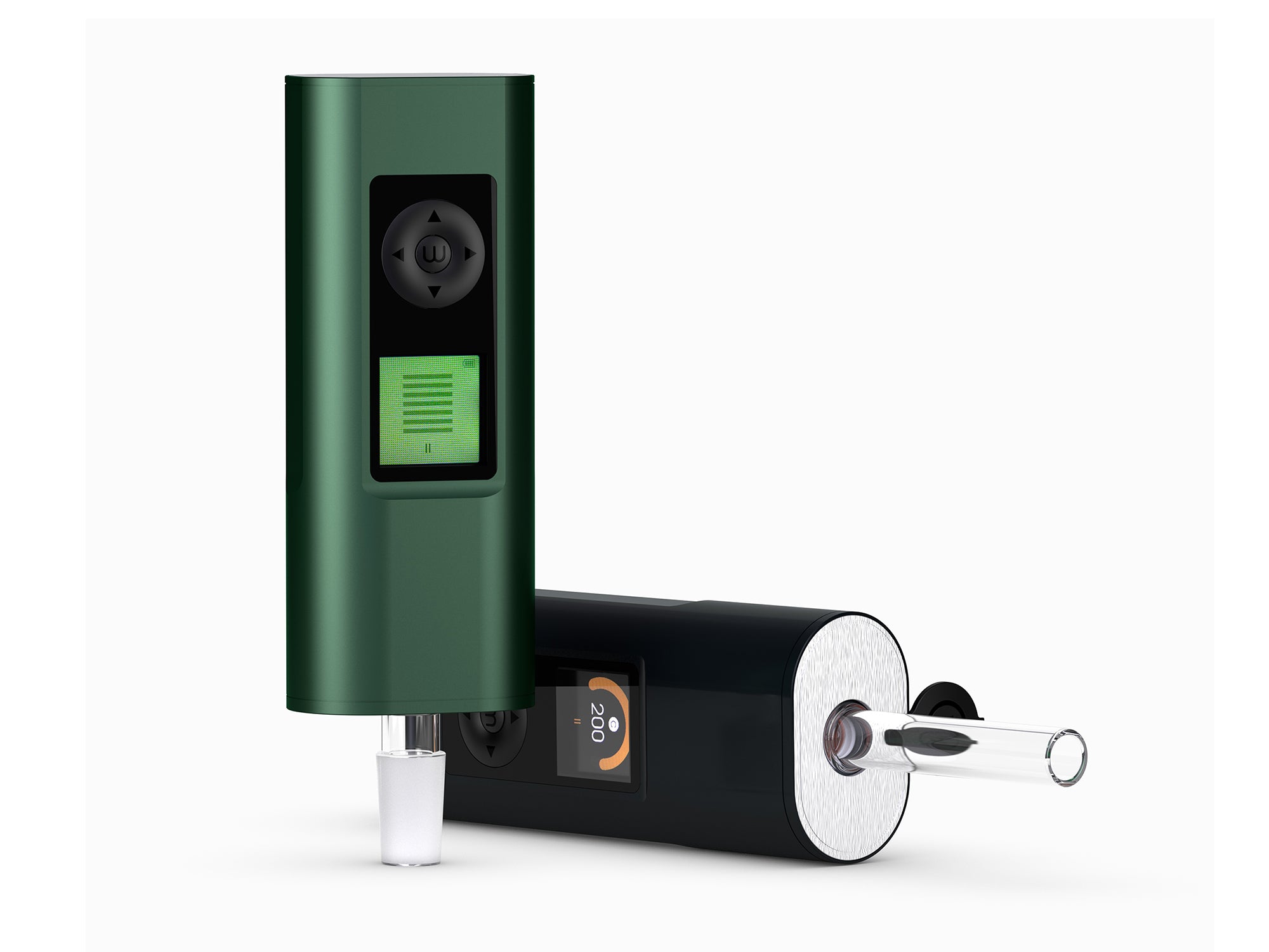 Arizer Solo 3 V2.0 displayed in Intergalactic Black and Sea of Green