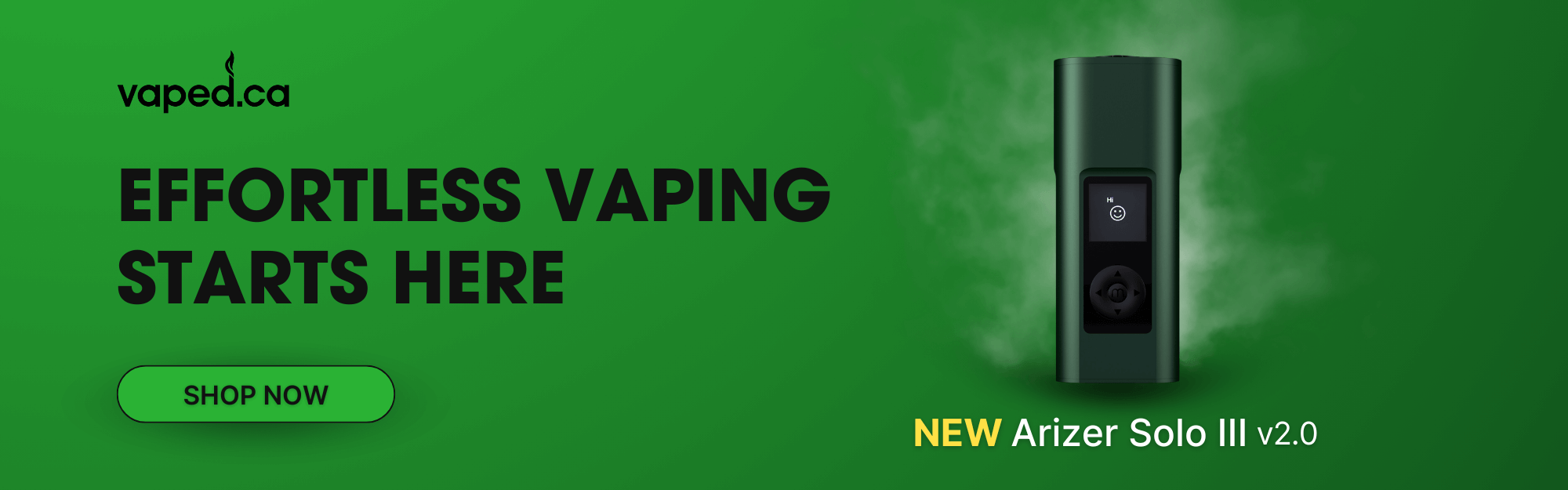 Arizer Solo 3 - v2.0 New at Vaped Canada