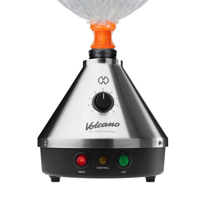 Storz & Bickel Volcano Classic Vaporizer - Silver With Bag